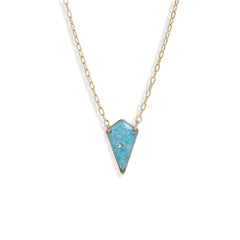 Diamond Blue Necklace - Kate Koel