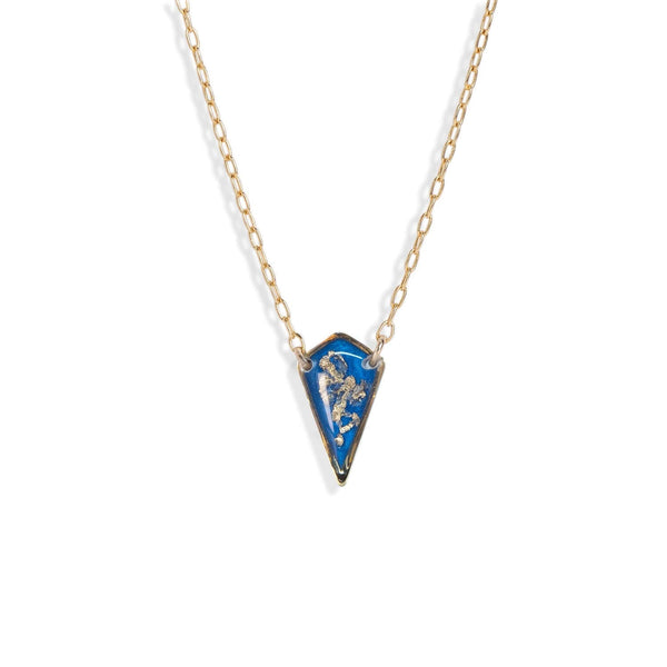 Diamond Shimmer Foils Necklace - Kate Koel