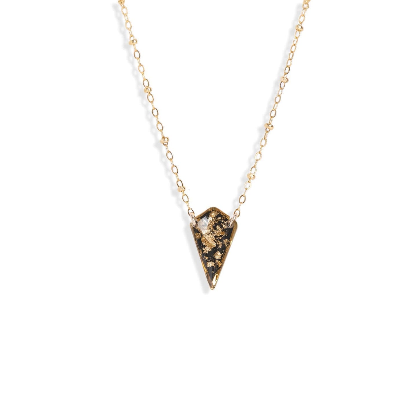 Diamond Shimmer Foils Necklace - Kate Koel