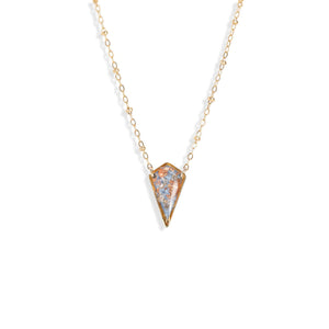 Diamond Shimmer Foils Necklace - Kate Koel