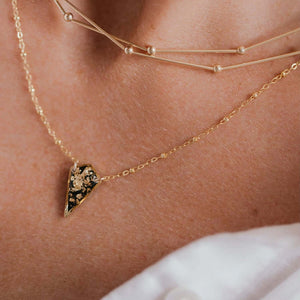Diamond Shimmer Foils Necklace - Kate Koel