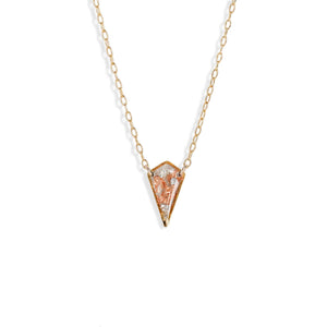 Diamond Shimmer Foils Necklace - Kate Koel