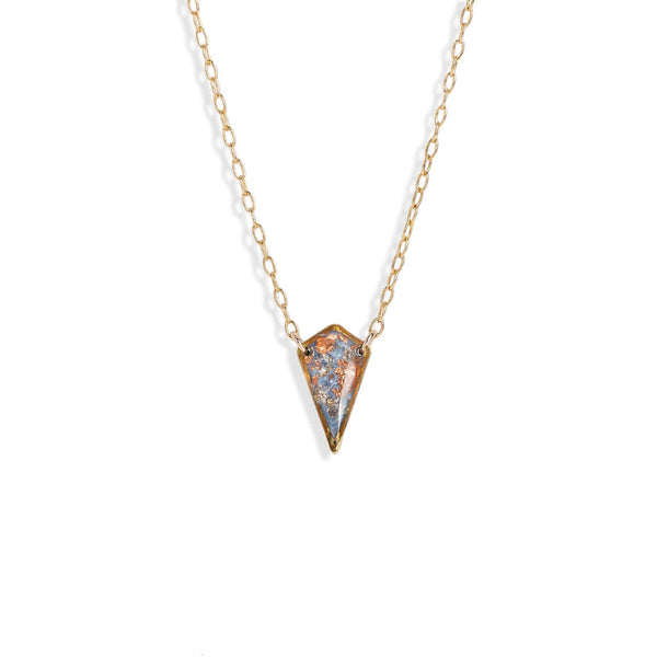 Diamond Shimmer Foils Necklace - Kate Koel