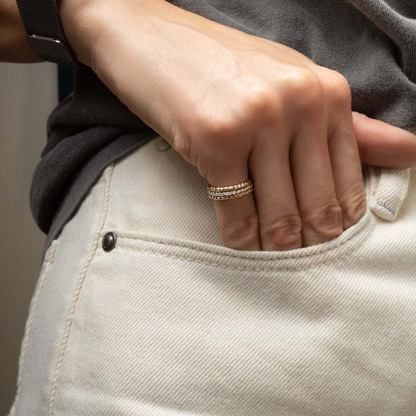 Disco stacking ring - Kate Koel