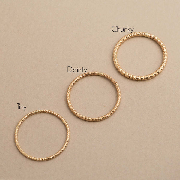 Disco stacking ring - Kate Koel