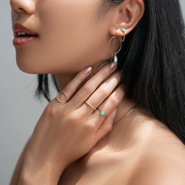 Disco stacking ring - Kate Koel