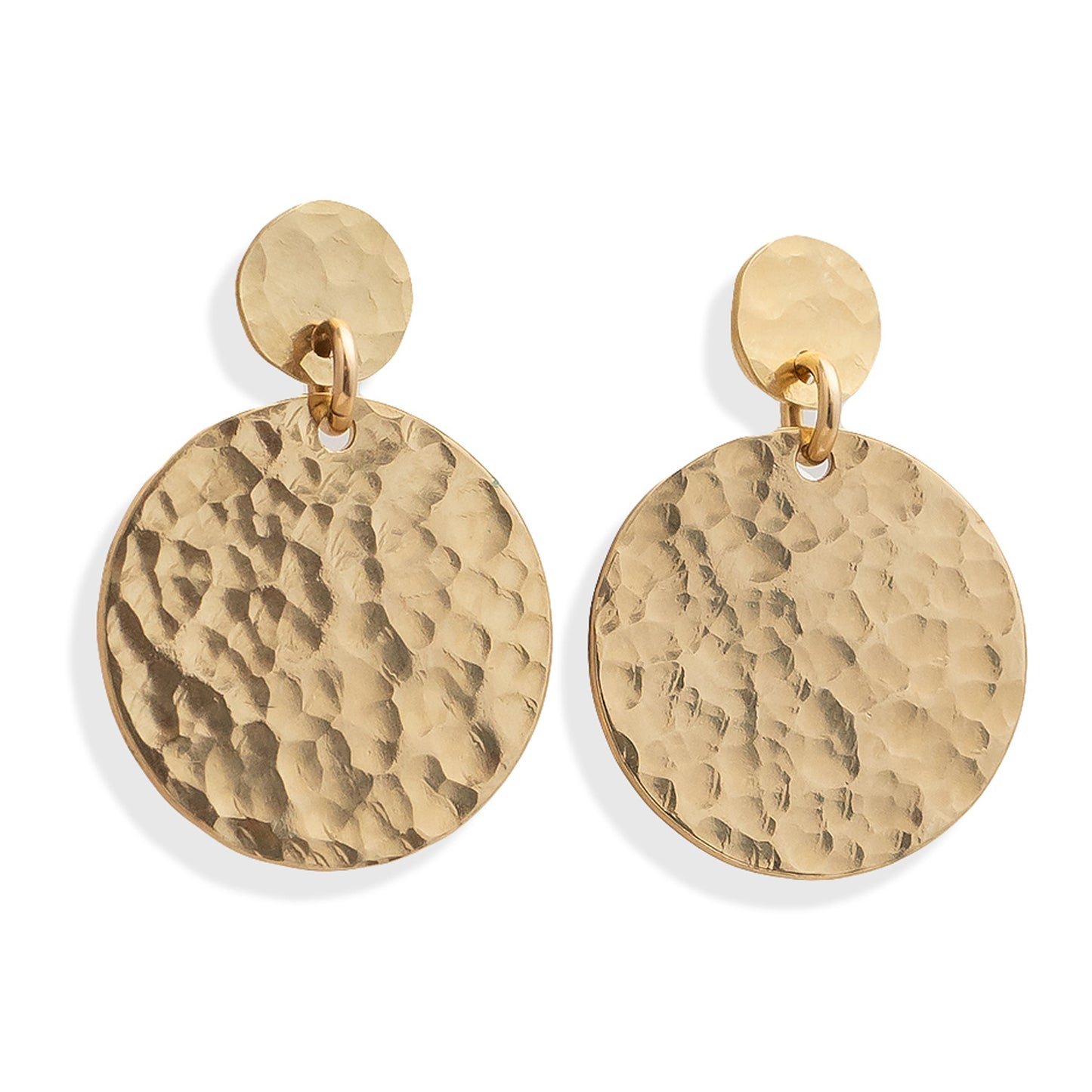 Textured Sequin Dangle Earrings