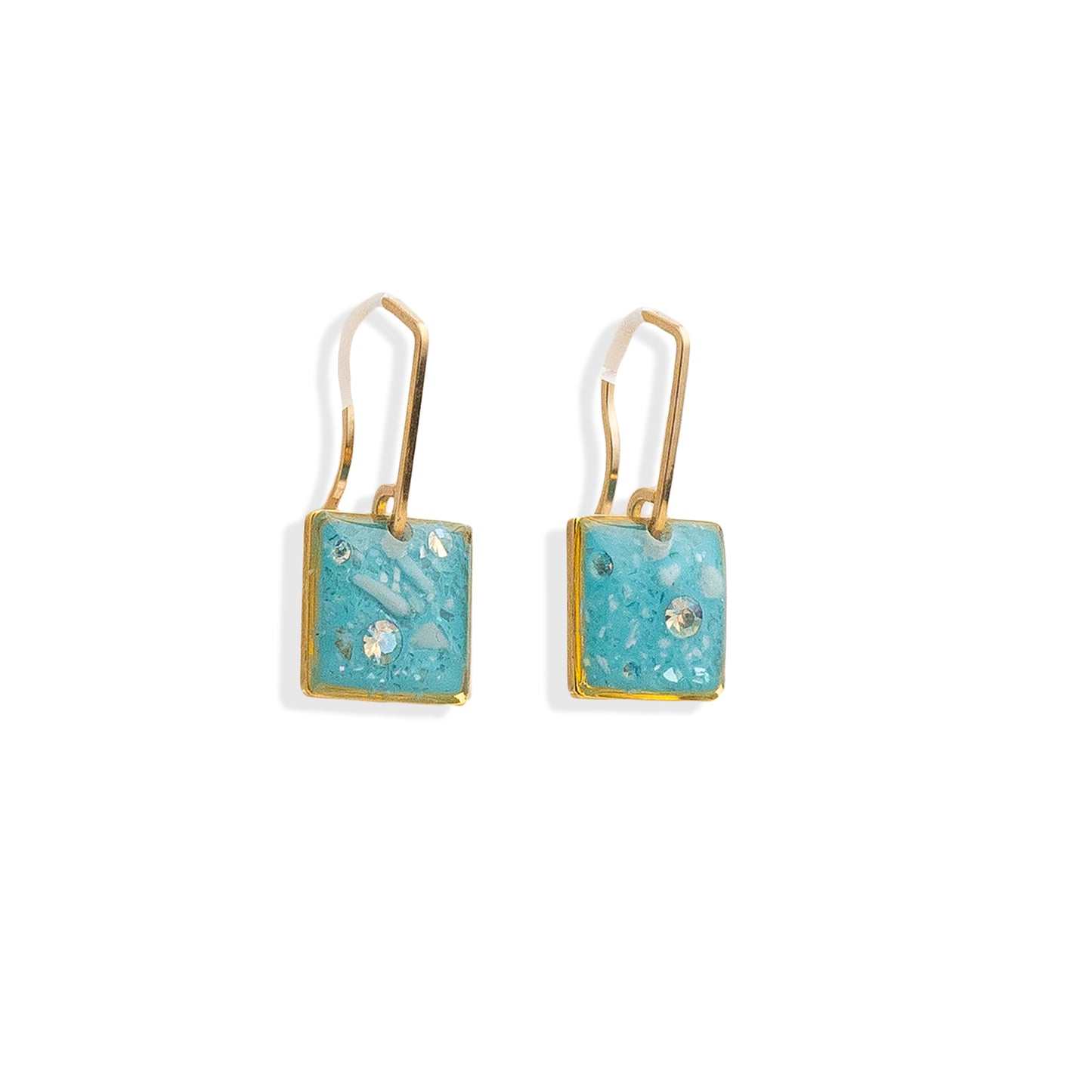 Ocean Square Earrings