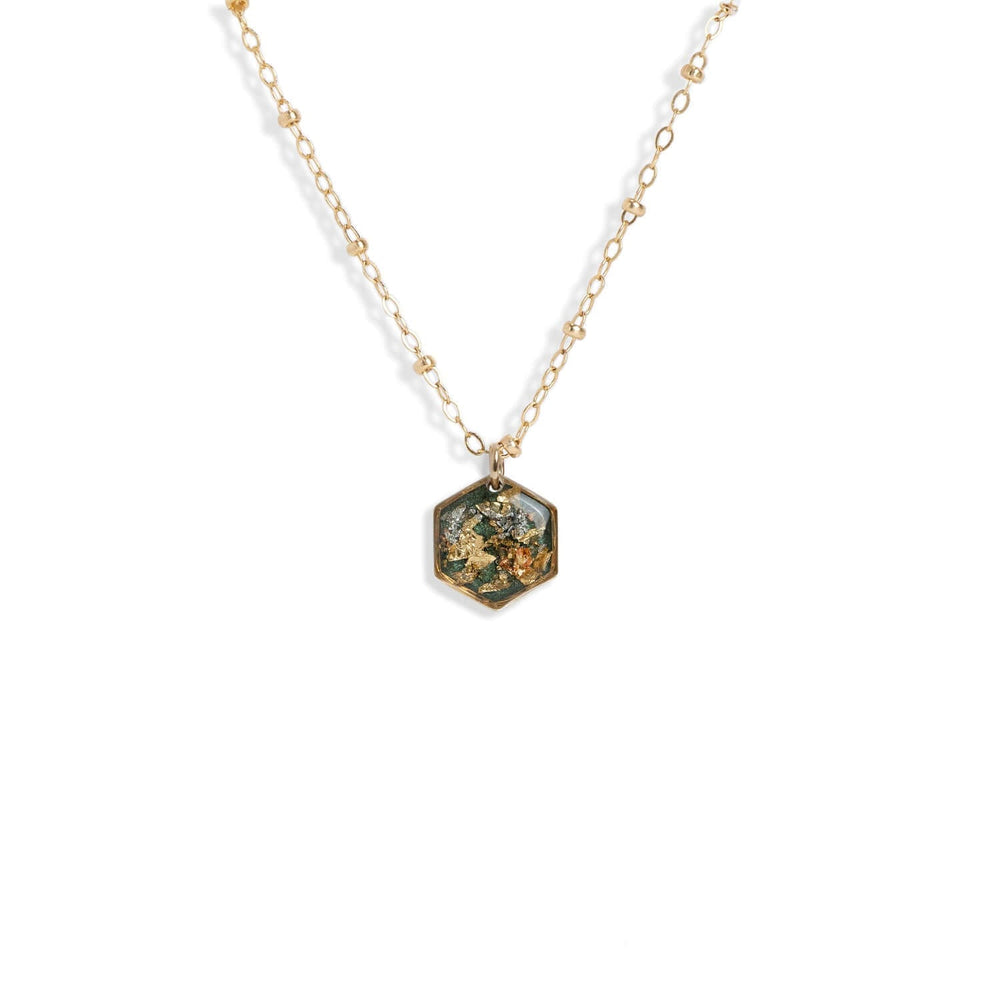 Fall Hexagon Necklace - Kate Koel