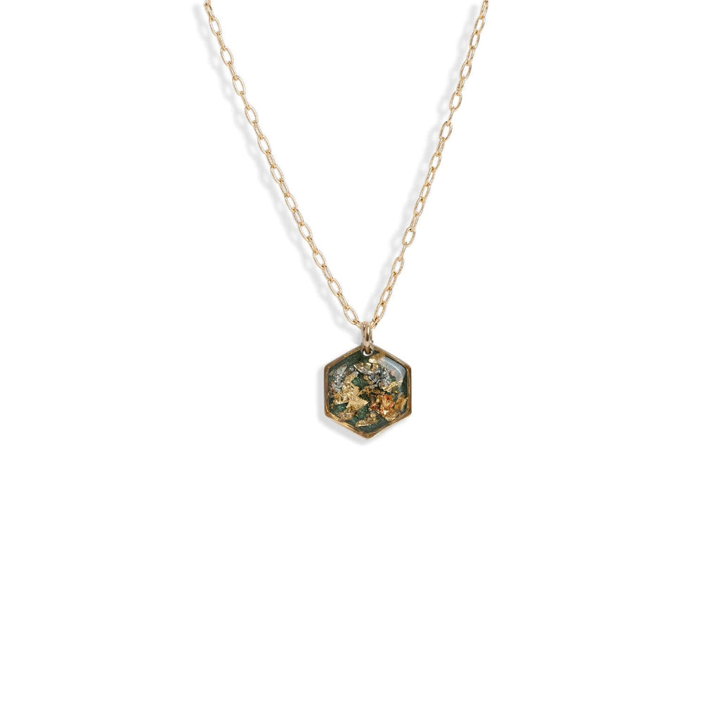 Fall Hexagon Necklace - Kate Koel