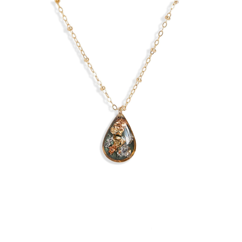 Fall Teardrop Necklace - Kate Koel