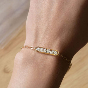 Flower Bar Bracelet - Kate Koel