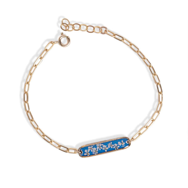 Flower Bar Bracelet - Kate Koel