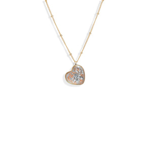 Foils Heart Necklace - Kate Koel