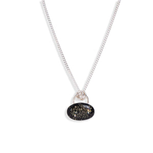 Galaxy Lock Silver Necklace - Kate Koel