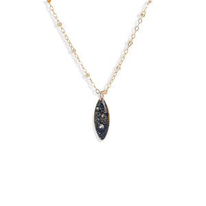 Galaxy Oval Necklace - Kate Koel