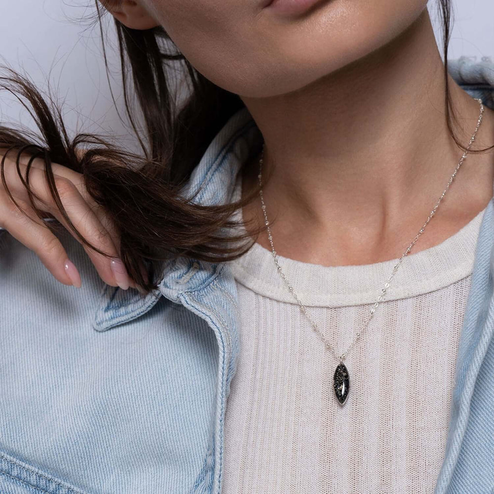 Galaxy Oval Necklace - Kate Koel