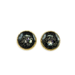 Galaxy Round Earrings - Kate Koel