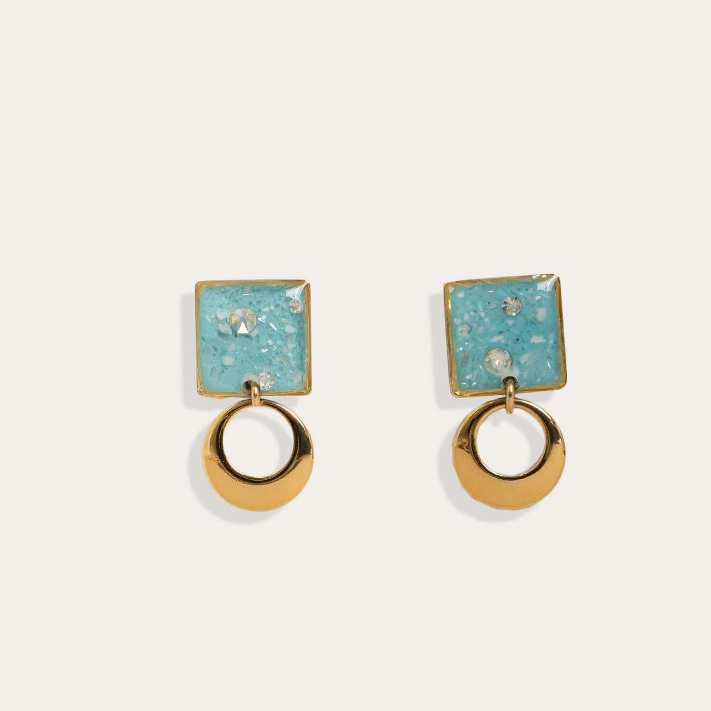 Gem Statement Stud Earrings - Kate Koel