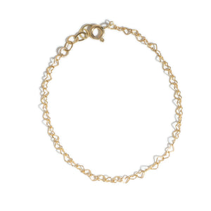 Gold Heart Chain - Kate Koel