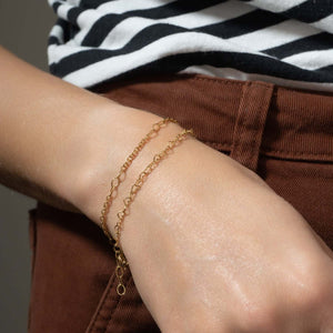 Gold Heart Chain - Kate Koel