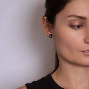 Hexagon Galaxy Stud Earrings - Kate Koel