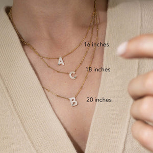 Initial Necklace - Kate Koel