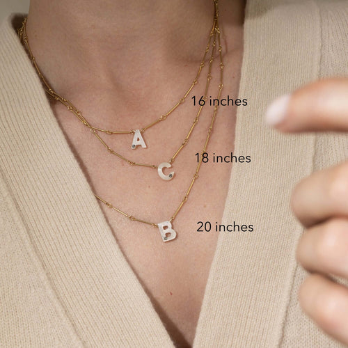 Initial Necklace - Kate Koel