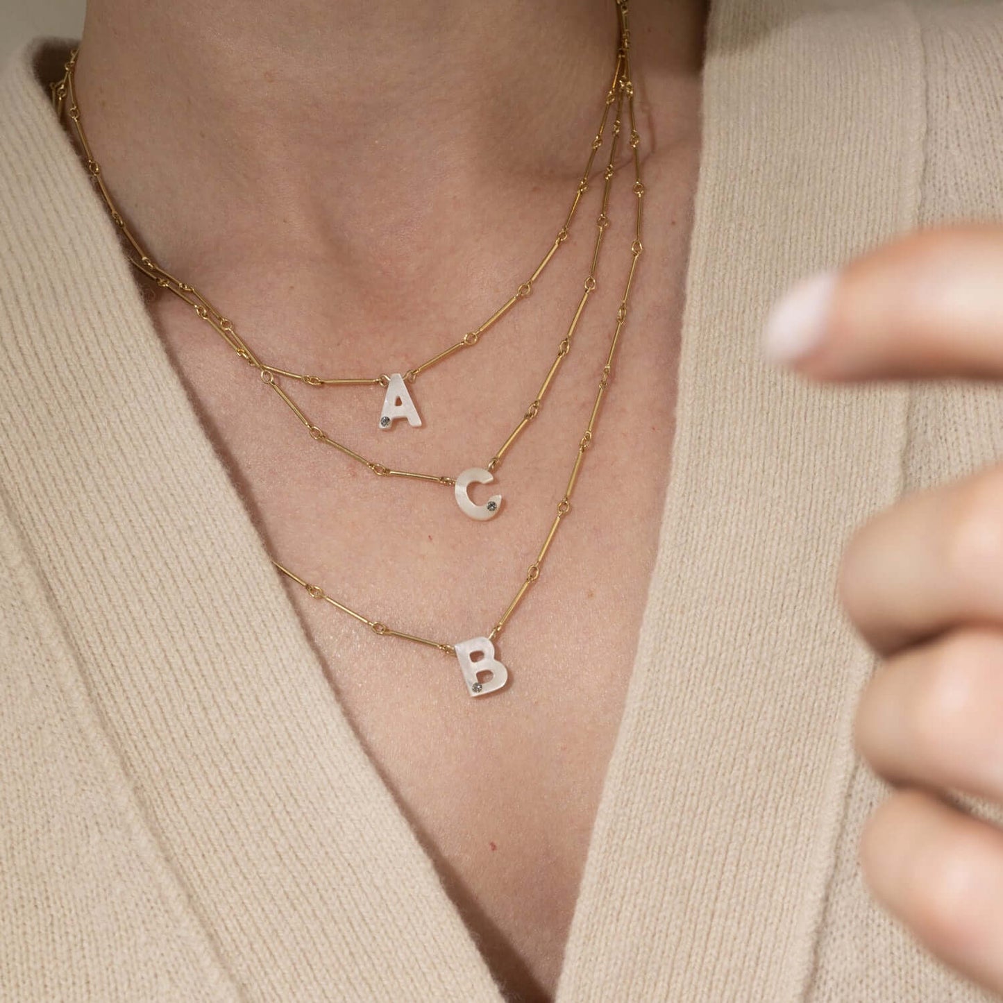 Initial Necklace - Kate Koel