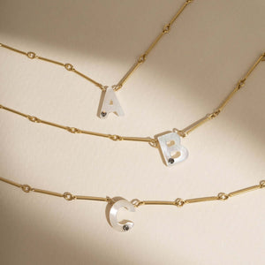 Initial Necklace - Kate Koel