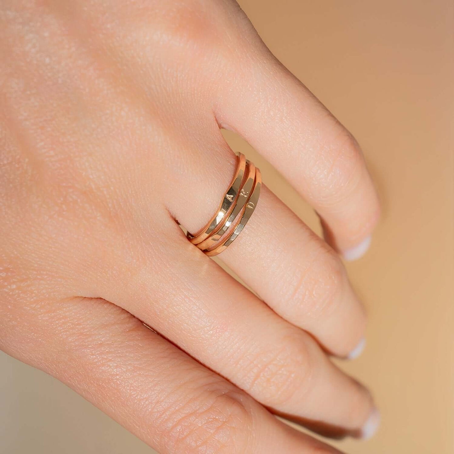 Initial Stacking Ring - Kate Koel