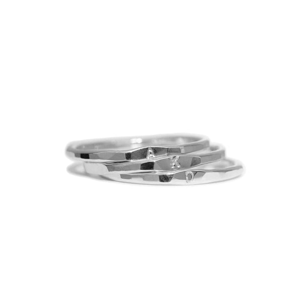 Initial Stacking Ring - Kate Koel