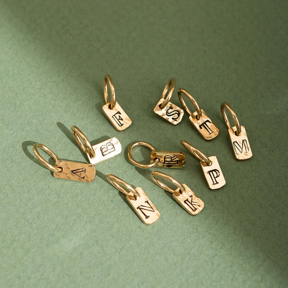 Initial Tag Pendant - Kate Koel