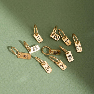 Initial Tag Pendant - Kate Koel