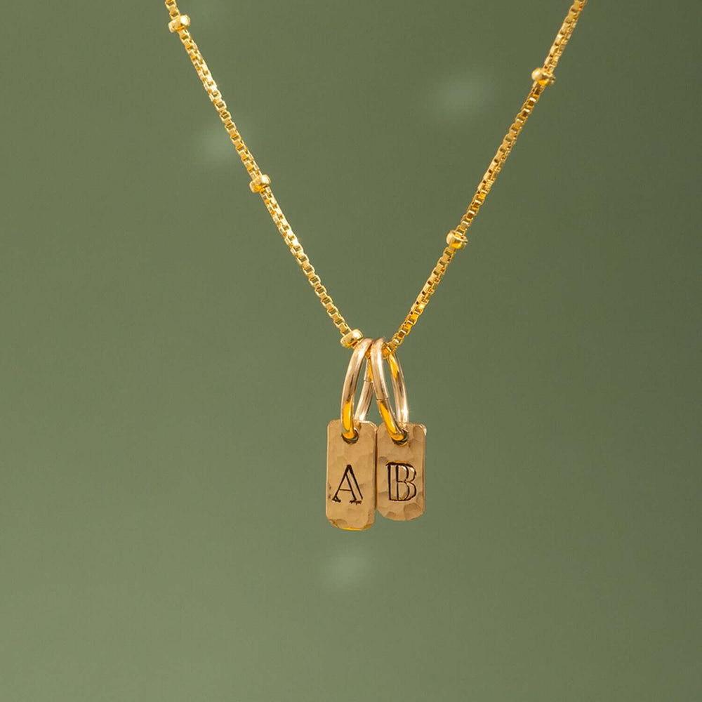 Initial Tag Pendant - Kate Koel