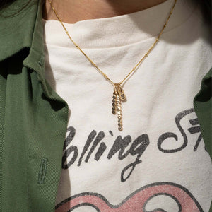 Initial Tag Pendant - Kate Koel