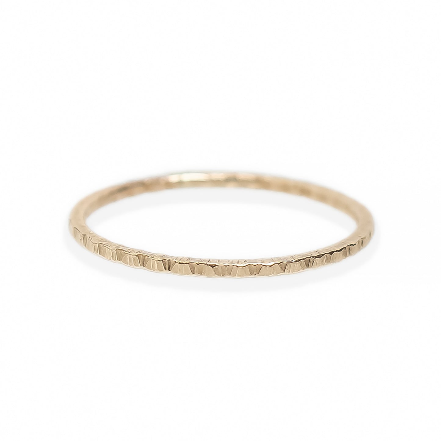 Textured Oat Grain stacking ring