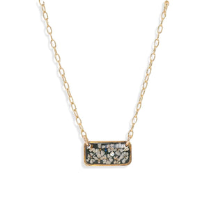 Mini Bar Flower Necklace - Kate Koel