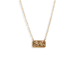 Mini Bar Flower Necklace - Kate Koel