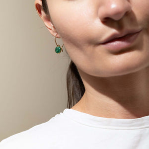 Minimalist Round Hoop Earrings - Kate Koel