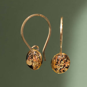 Minimalist Round Hoop Earrings - Kate Koel