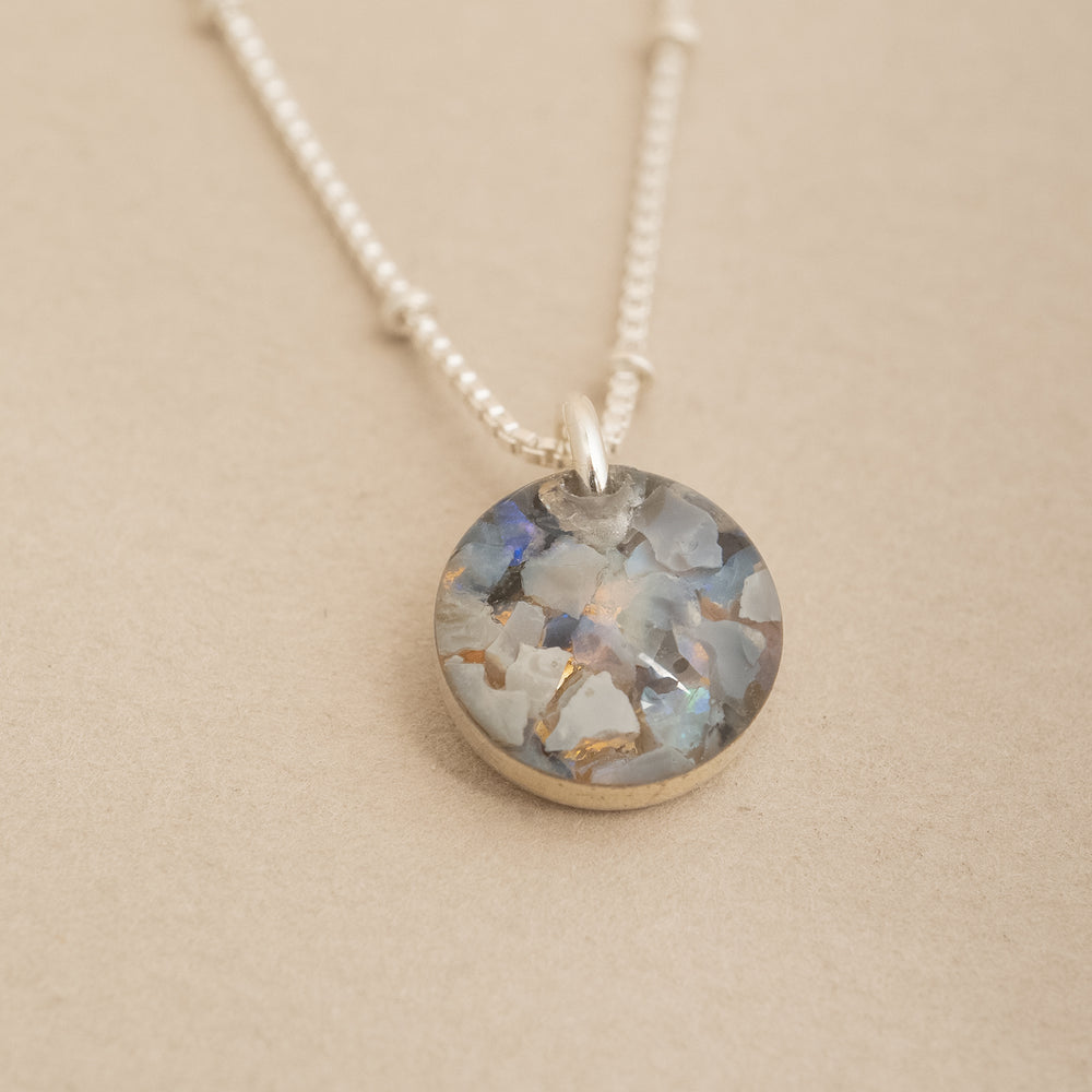 Round Opal Necklace
