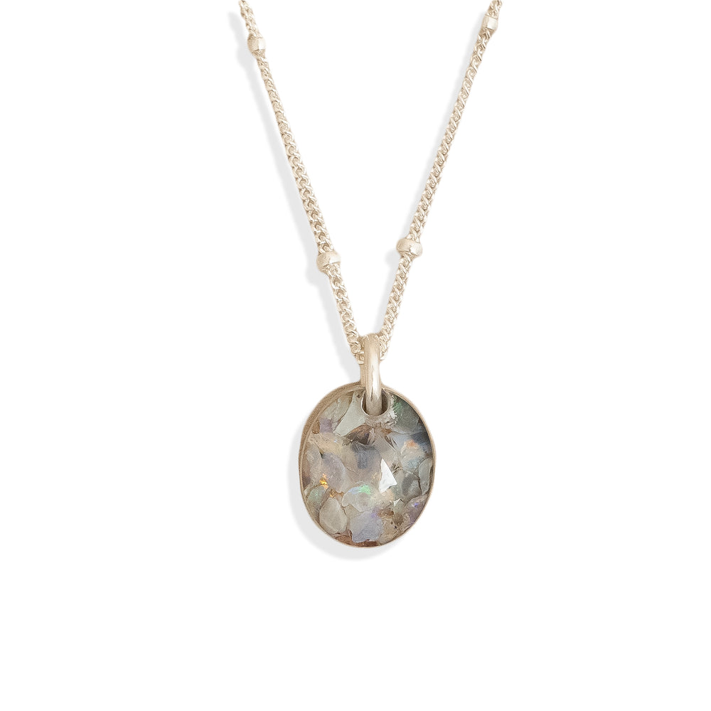 Opal Oval Necklace