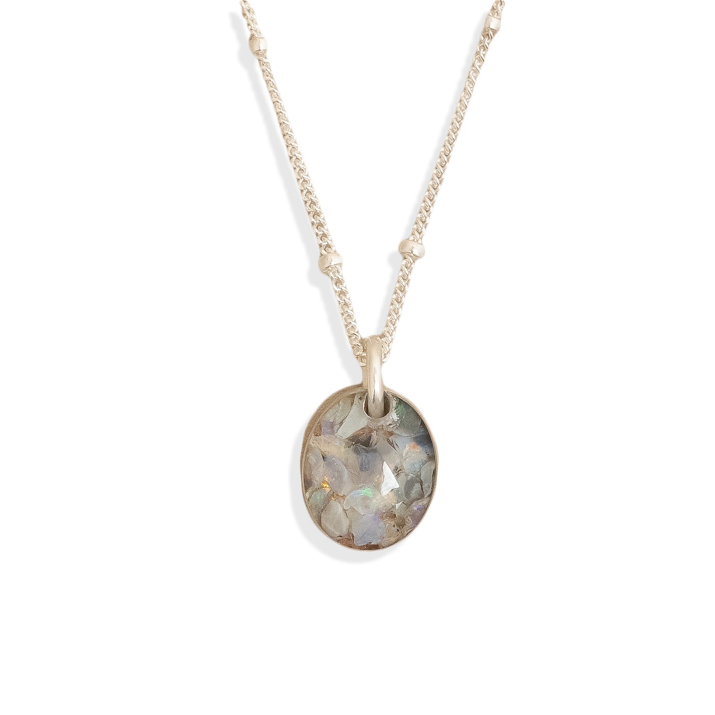 Opal Oval Necklace