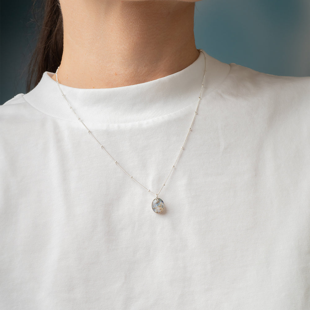 Opal Oval Necklace
