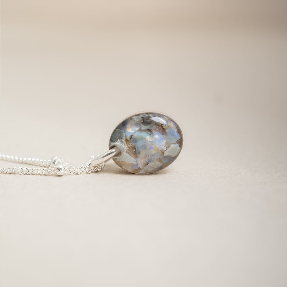 
                      
                        Opal Oval Necklace
                      
                    