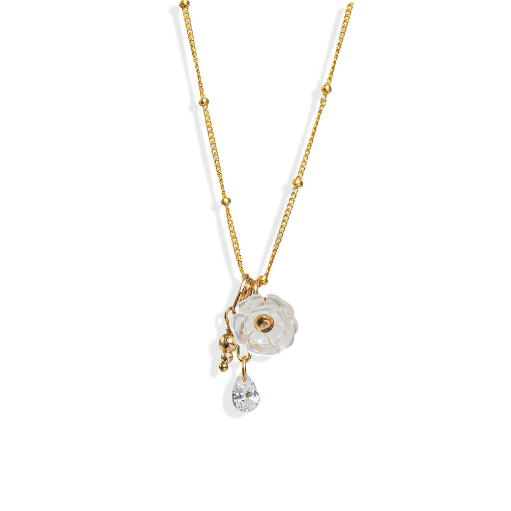 
                      
                        Pearl Flower Necklace
                      
                    