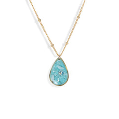 Ocean Drop Necklace - Kate Koel