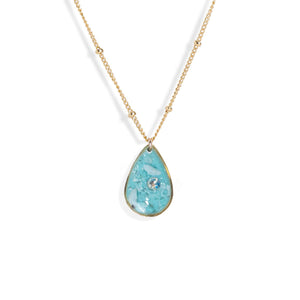 Ocean Drop Necklace - Kate Koel