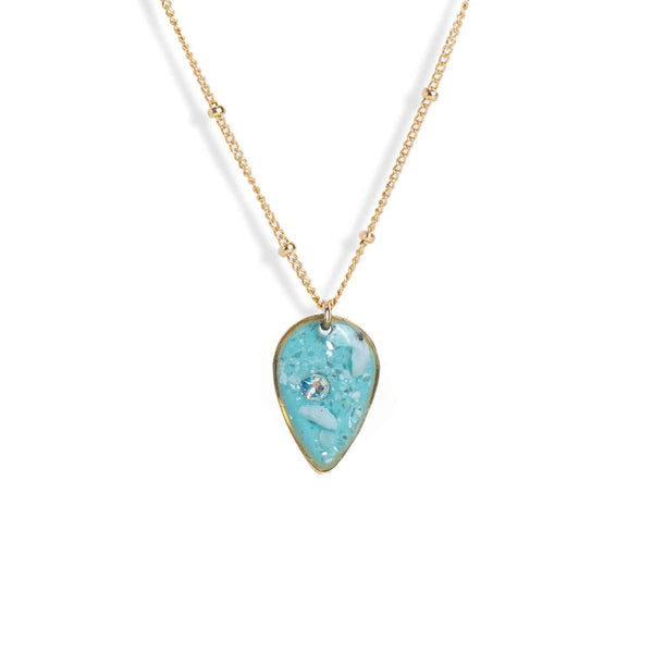Ocean Drop Necklace - Kate Koel